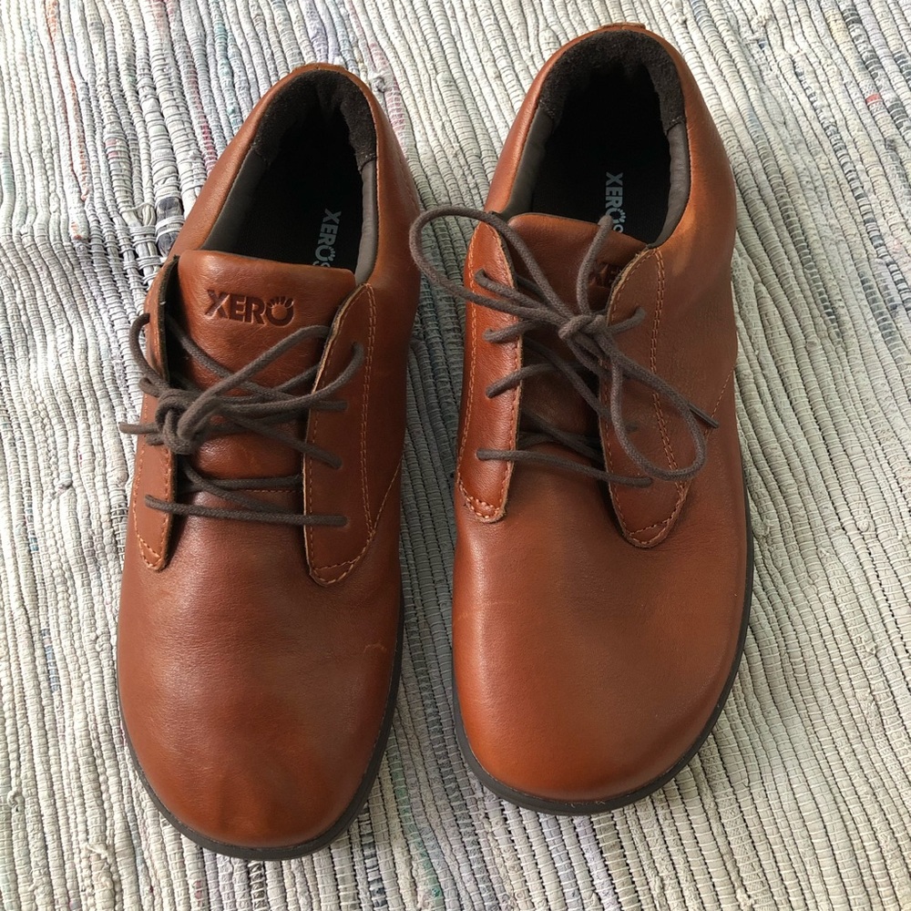 Xero Shoes The Glen Brown Leather Shoes